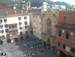 Webcam Goldenes Dachl Innsbruck Richtung Norden